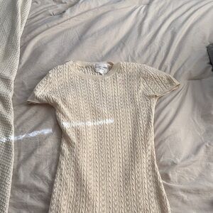 Elegant Cream Maxi Dress